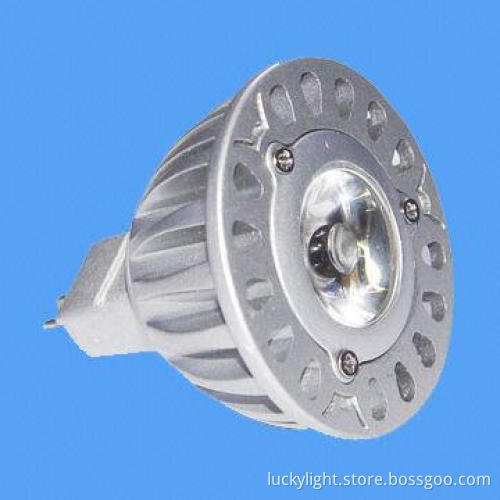 MR16 COB LED Spotlight with 268lm Total Lumen, Available in Various Colors
